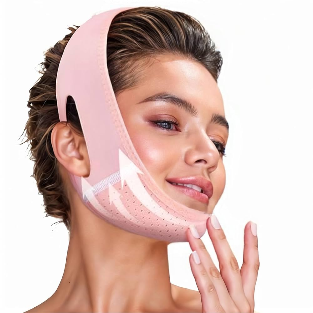 メイク道具・化粧小物 10 Piece V Line Shaping Face Masks Amazon.com: V Shaped Contouring Face Mask Line Shaping